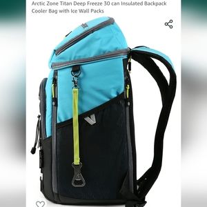 Arctic Zone Titan Deep Freeze 30 can Insulated Backpack Cooler Bag with Ice Wall